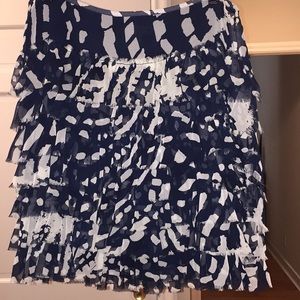 Banana Republic tiered skirt